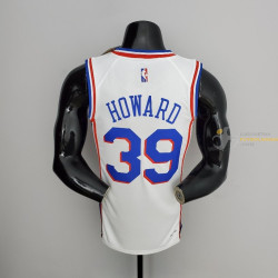 Camiseta NBA Dwight Howard 39 Philadelphia 76ers 75 Anniversary Silk Version 2022