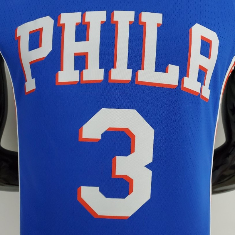 Philadelphia 76ers - Allen Iverson Draft Day Colorwash NBA T-Shirt ::  FansMania