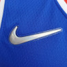 Camiseta NBA Tyrese Maxey 0 Philadelphia 76ers 75 Anniversary Silk Version Azul 2022
