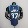 Camiseta NBA Karl-Anthony Towns 32 Minnesota Timberwolves City Edition 75 Anniversary 2022