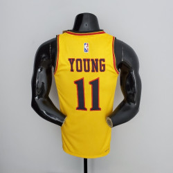 Camiseta NBA Trae Young 11 Atlanta Hawks 75 Anniversary 2022