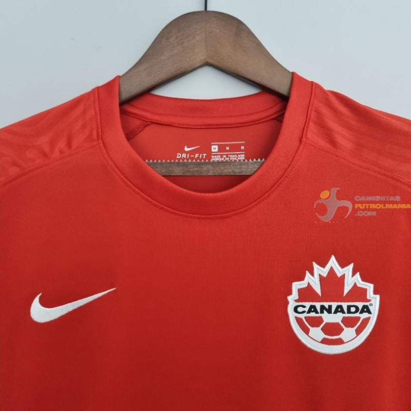 Realizable Negar Duque Camiseta Fútbol Canada Primera Equipación 2022