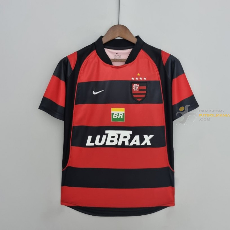 Camiseta Fútbol Flamengo Primera Equipación Retro Clásica 2003-2004