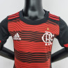 Camiseta y Pantalón Fútbol Niños Flamengo Primera Equipación 2022-2023