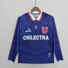 Camiseta Fútbol Universidad de Chile Retro Clásica Manga Larga 1996
