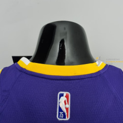 Camiseta NBA Kobe Bryant 8 Los Angeles Lakers 75th Anniversary Jordan Version 2022