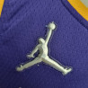 Camiseta NBA Lebron James 23 Los Angeles Lakers 75 Anniversary Versión Air Jordan 2022