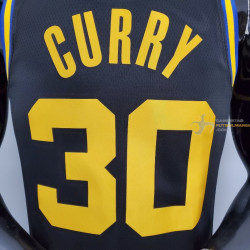 Camiseta NBA Stephen Curry 30 Golden State Warriors 75 Anniversary City Edition 2022