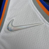 Camiseta NBA Derrick Rose 4 New York Knicks City 75th Anniversary Blanca 2022