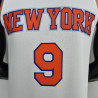 Camiseta NBA R. J. Barrett 9 New York Knicks 75 Anniversary Blanca 2022