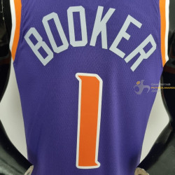Camiseta NBA Devine Booker 1 Phoenix Suns 75th Anniversary 2022