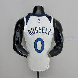 Camiseta NBA D'Angelo Russell 0 Minnesota Timberwolves 75th Anniversary 2022