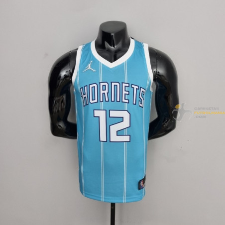 Camiseta NBA Oubre Jr Charlotte Hornets 75th Anniversary Versión Air Jordan Azul 2022