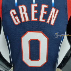 Camiseta NBA Jalen Green 0 Houston Rockets 75th Anniversary 2022