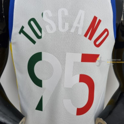 Camiseta NBA Stephen TOSCANO 95 Golden State Warriors 75 Anniversary Mexico Edition Blanca 2022