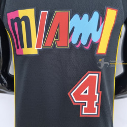 Camiseta NBA Victor Oladipo 4 Miami Heat 75th Anniversary 2022