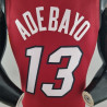 Camiseta NBA Bam Adebayo 13 Miami Heat Roja 2022