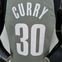 Camiseta NBA Stephen Curry Brooklyn Nets Warriors 75th Anniversary Silk Version 2022