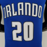 Camiseta NBA Markelle Fultz 20 Orlando Magic 75th Anniversary Azul 2022