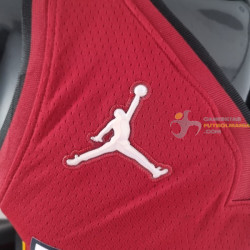 Camiseta NBA Tyler Herro Miami Heat 75th Anniversary Roja 2022