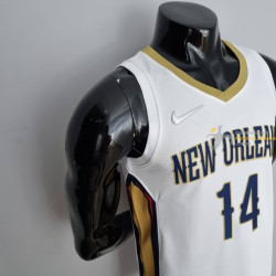Camiseta NBA Brandon Ingram 14 New Orleans Pelicans 75th Anniversary 2022