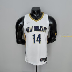 Ocurrencia Optimismo Ellos Camiseta NBA Brandon Ingram 14 New Orleans Pelicans 75th Anniversary 2022