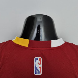 Camiseta NBA LeBron James 23 Cleveland Cavaliers 75th Anniversary 2022