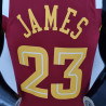 Camiseta NBA LeBron James 23 Cleveland Cavaliers 75th Anniversary 2022