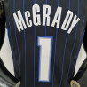 Camiseta NBA Tracy McGrady 1 Orlando Magic 75th Anniversary Negra 2022