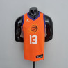Camiseta NBA Steve Nash 13 Phoenix Suns 75th Anniversary Naranja 2022