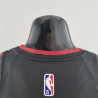 Camiseta NBA Dwyane Wade 3 Miami Heat 75th Anniversary Negra 2022
