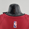 Camiseta NBA Dwyane Wade 3 Miami Heat 75th Anniversary Roja 2022