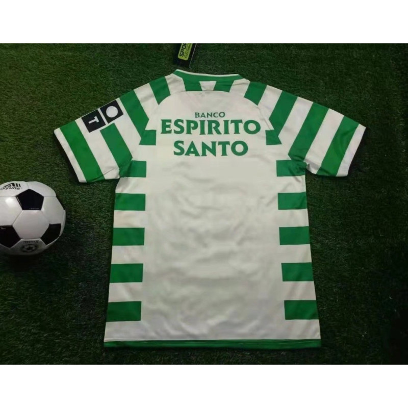 Camiseta Sporting de Lisboa Primera Equipación Retro Clásica