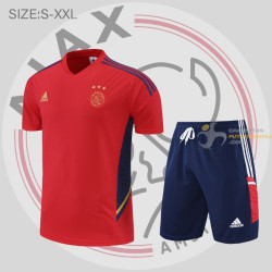 Camiseta y Pantalón Ajax Entrenamiento Rojo 2022-2023