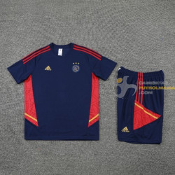 Camiseta y Pantalón Ajax Entrenamiento Azul 2022-2023