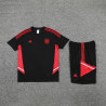 Camiseta y Pantalón Bayern Munich Entrenamiento Negra 2022-2023