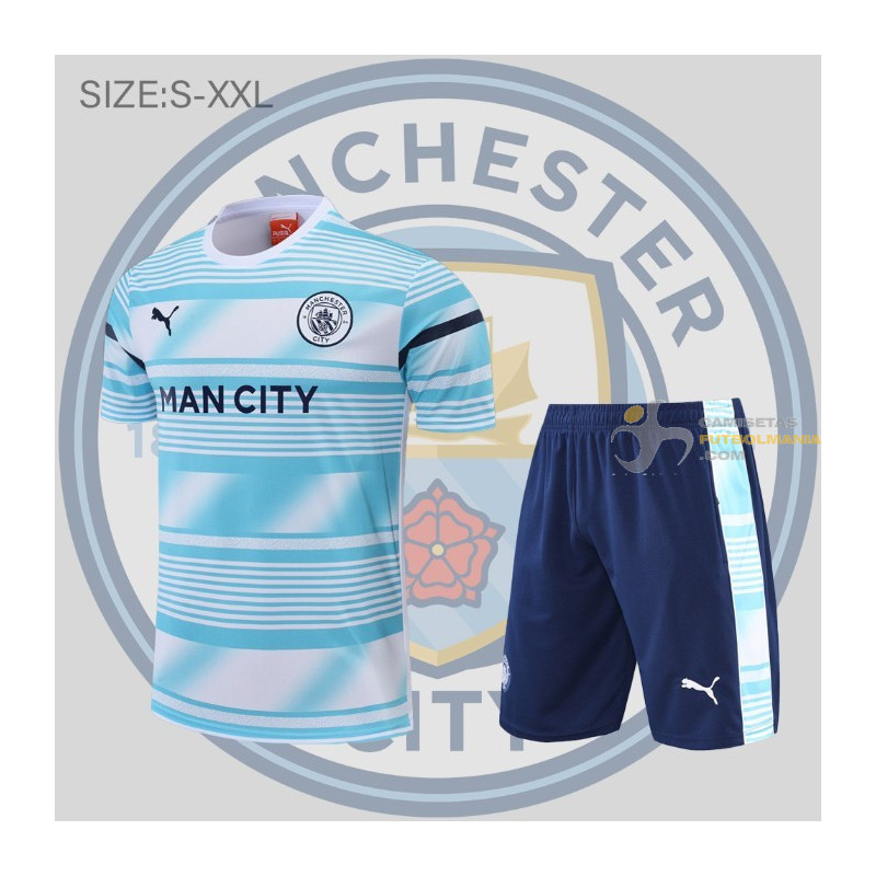 Camiseta y Pantalón Manchester City  Entrenamiento 2022-2023