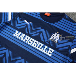 Camiseta y Pantalón Olympique Marsella Entrenamiento Azul 2022-2023