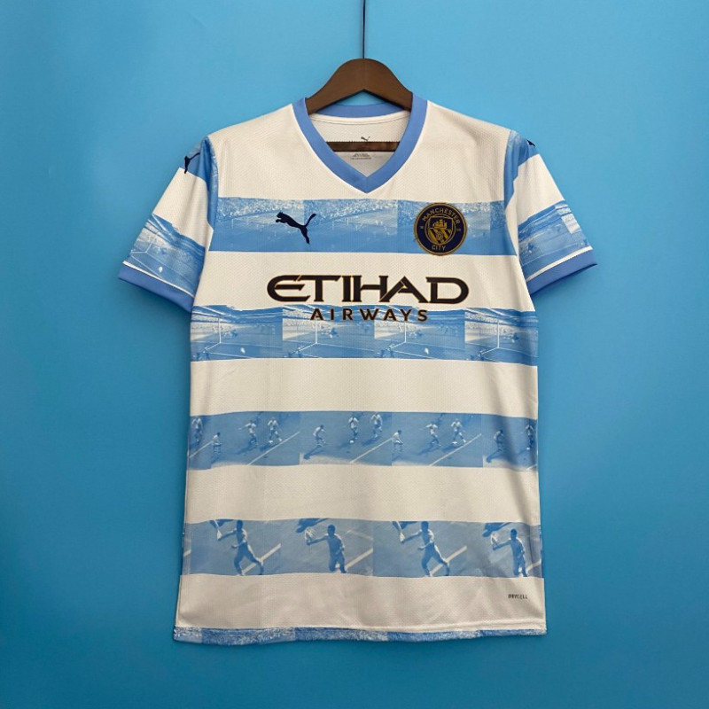 Camiseta Fútbol Manchester City Edición Especial Blue 2022-2023