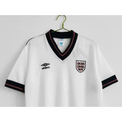 Camiseta Fútbol Inglaterra Primera Equipación Retro Clásica 1984-1987