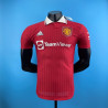 Camiseta Futbol Manchester United Primera Equipación Versión Jugador 2022-2023