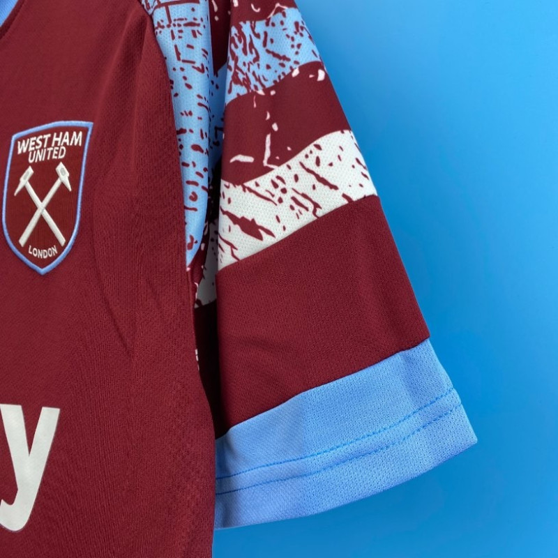 Camiseta West Ham Primera Equipación 2022 2023