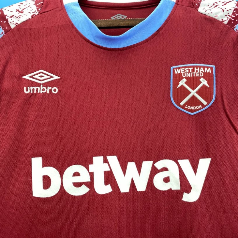 Camiseta West Ham Primera Equipación 2022 2023