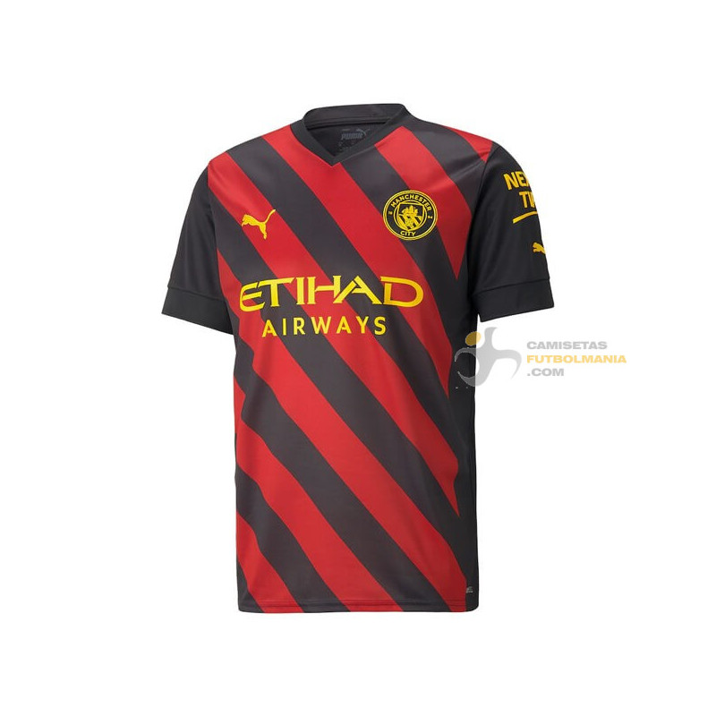 Camiseta Manchester City Segunda Equipación 2022-2023