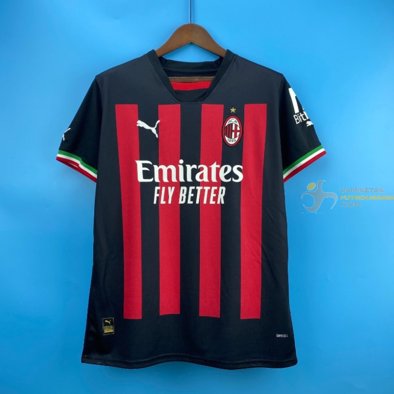 Camiseta AC Milán Primera Equipación 2022-2023