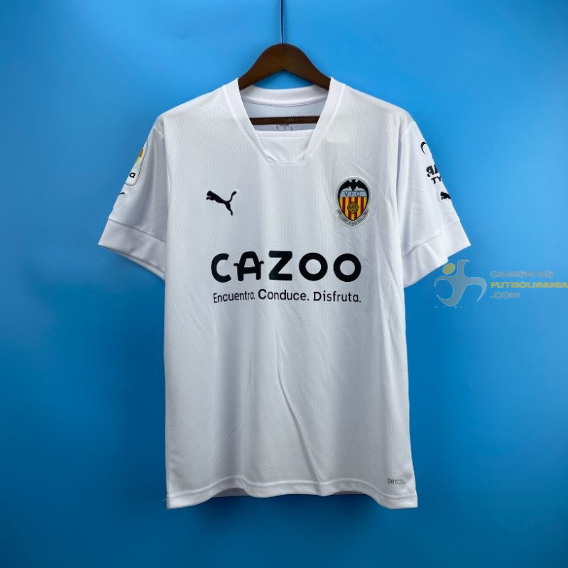 He reconocido Mm Duplicar Camiseta Valencia Primera Equipación 2022-2023