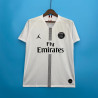Camiseta Paris Saint-Germain Tercera Equipación Blanca Versión Air Jordan Champions League  2018-2019