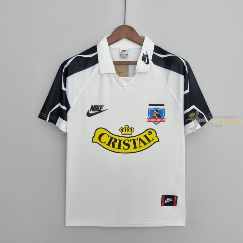 Camiseta Futbol Colo Colo Primera Equipación Retro Clásica 1995