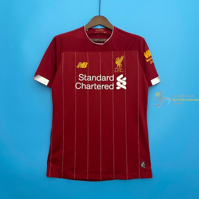 El uno al otro Empotrar Reprimir Camiseta Liverpool Primera Equipación 2019-2020