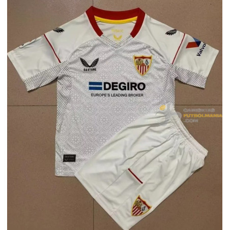 Camiseta y Niños Sevilla Primera Equipación 2022-2023